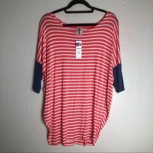 Agnes and Dora contrast dolman - medium